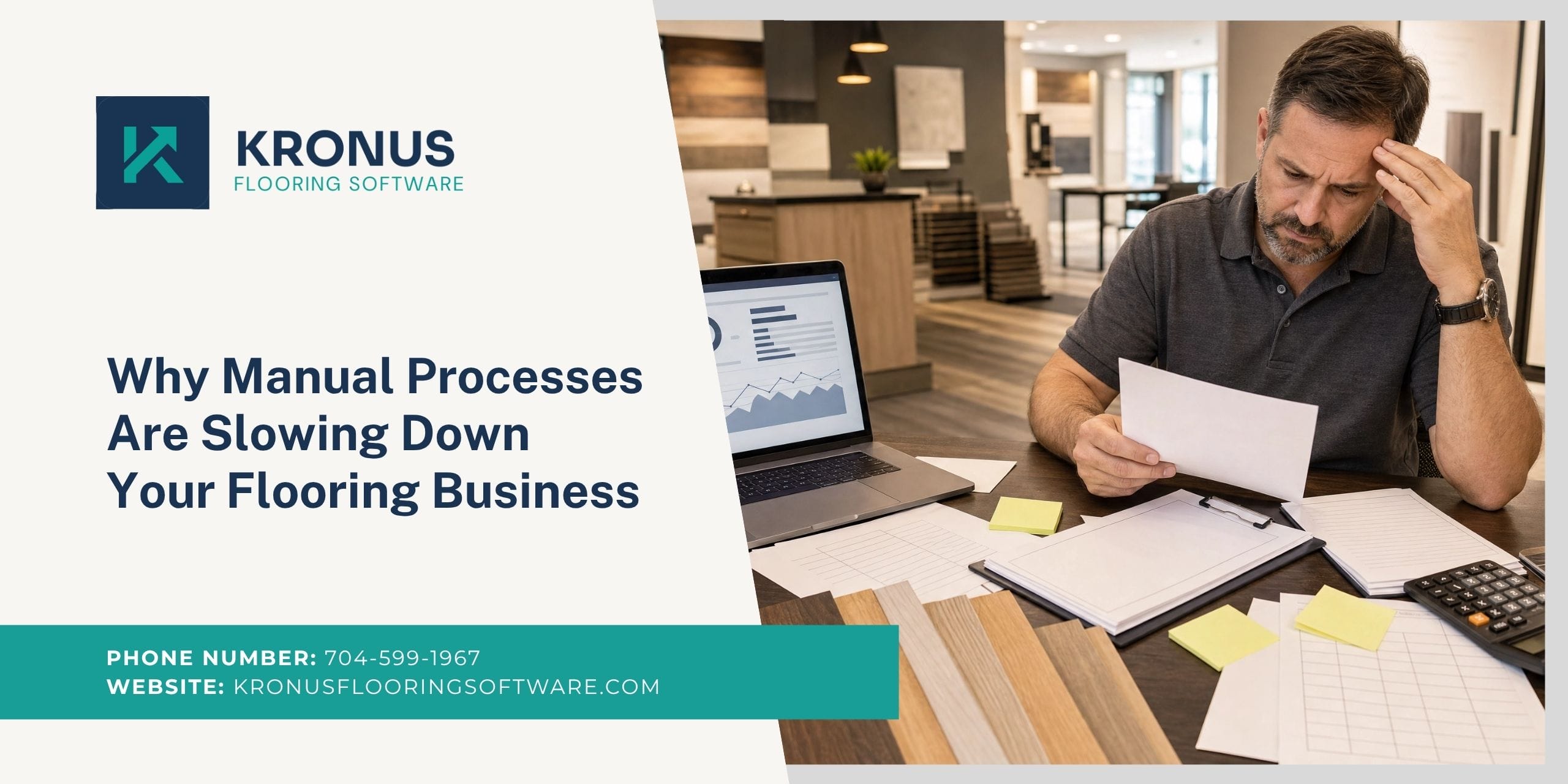 Why Manual Processes Are Slowing Down Your Flooring Business